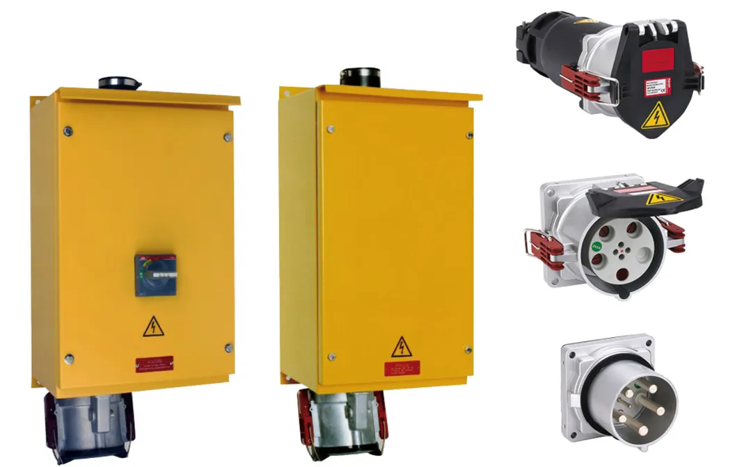 IP67 5pins 250A Plugue Industrial, Tomada e Conector