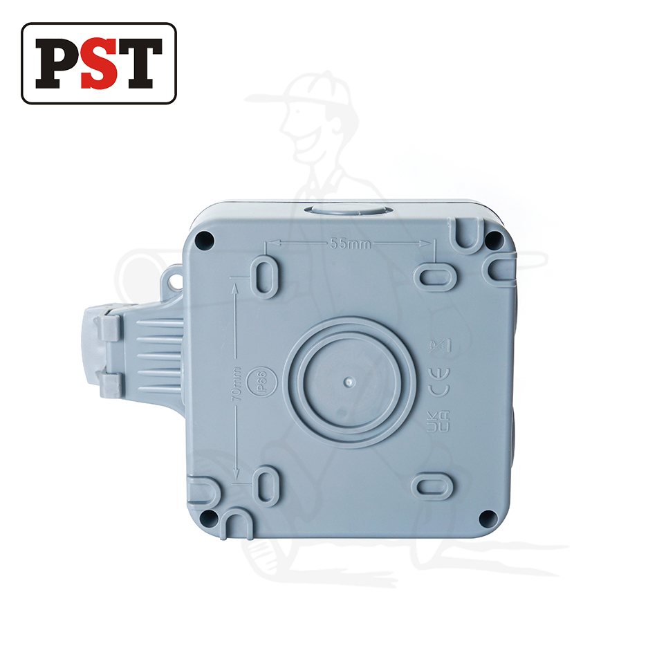 IP66 Tomada Externa à Prova d'Água com Interruptor Elétrico Classificada 13 AMP