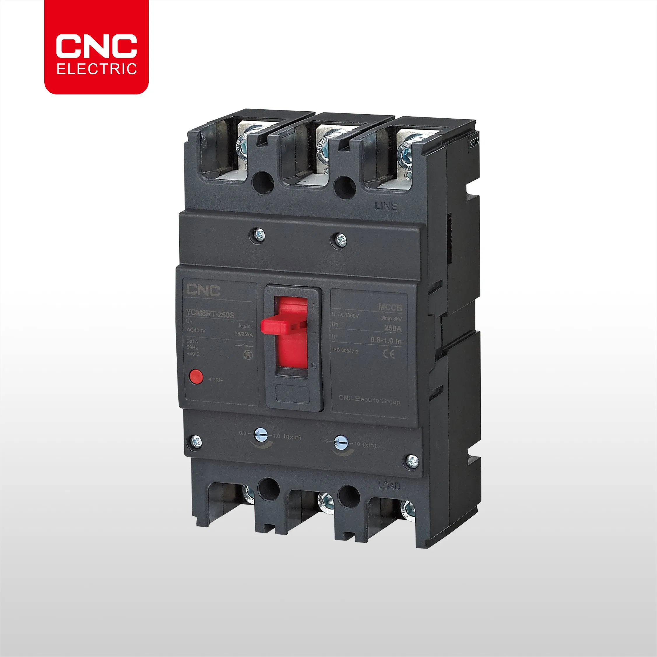 Ycm8rt-250s Disjuntor de Caixa Moldada do Tipo Termomagnético Ajustável
