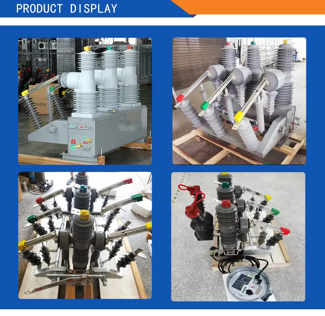 Disjuntores de Alta Tensão Convencionais Inteligentes Elétricos a Vácuo Recloser Automático Disjuntor