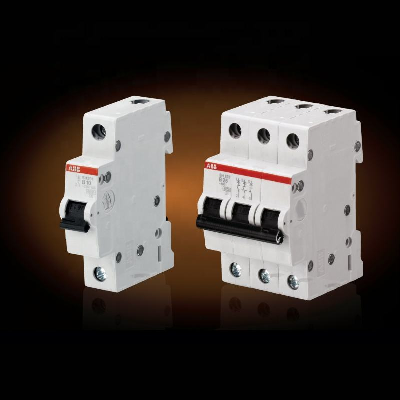ABB Venda Quente Disjuntores Elétricos Inteligentes Sh201-C6 Disjuntor Miniatura MCB Disjuntores de Caixa Moldada
