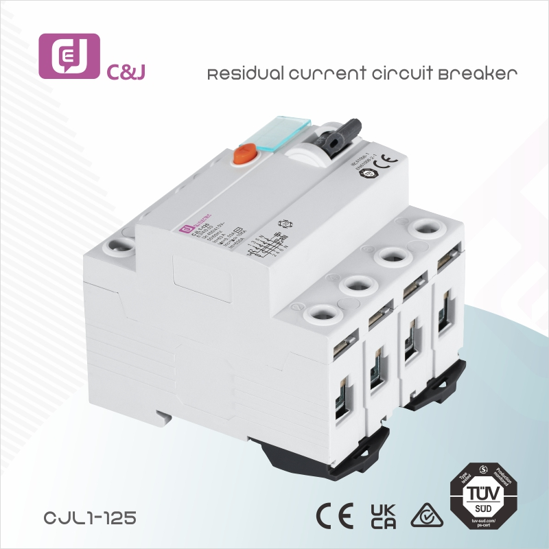Cjl1-125 63A 30mA 4p Disjuntores de Corrente Residual RCCB