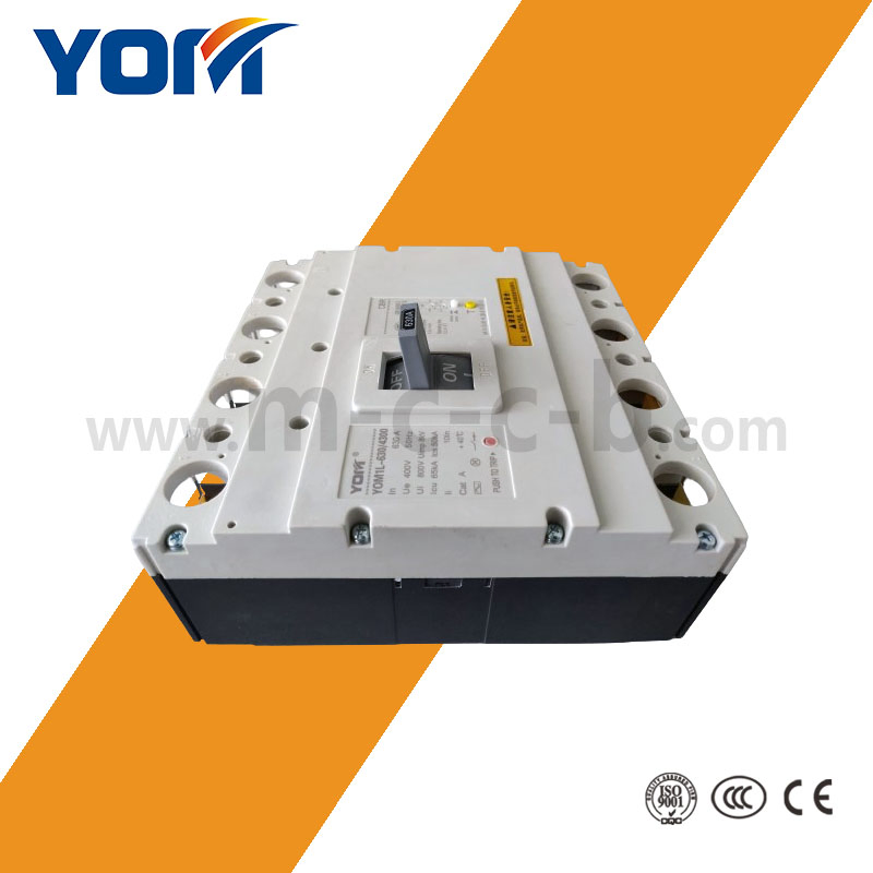 Yom1l-400 Disjuntores de Corrente Residual Eletrônicos de Plástico AC RCCB 4p 400A 630A 800A para Distribuição de Energia