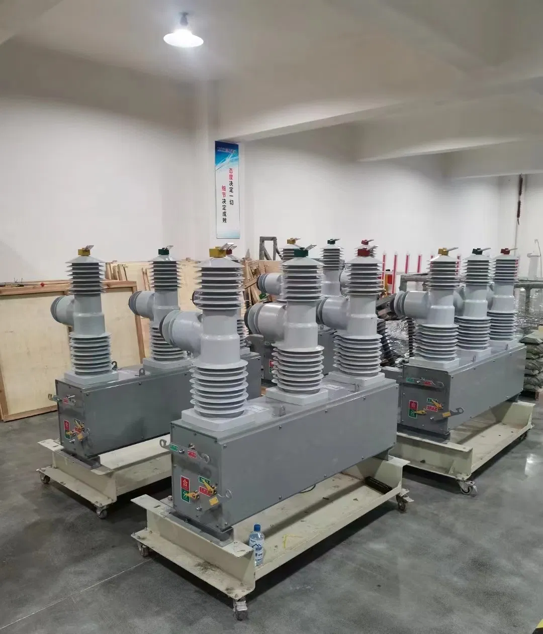 Disjuntor a Vácuo Inteligente de Alta Tensão para Ar Externo Tipo de Pré-pagamento de Gás Zw32 Sf6