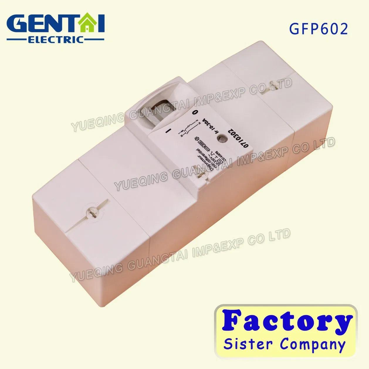 Gfp602 2p 4p 5/15A Disjuntor Diferencial