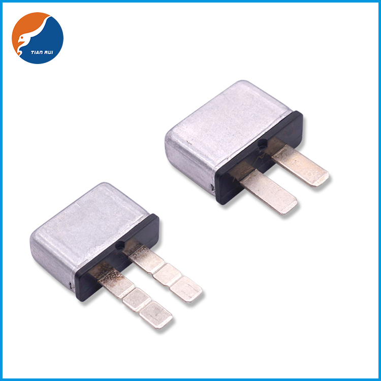 Tipo de Plugue Fusível de Redefinição Manual Disjuntor 12V 24V Disjuntor de Lâmina de Redefinição Automática Disjuntor Miniatura para Carro Disjuntor Automotivo Pressione para Redefinir