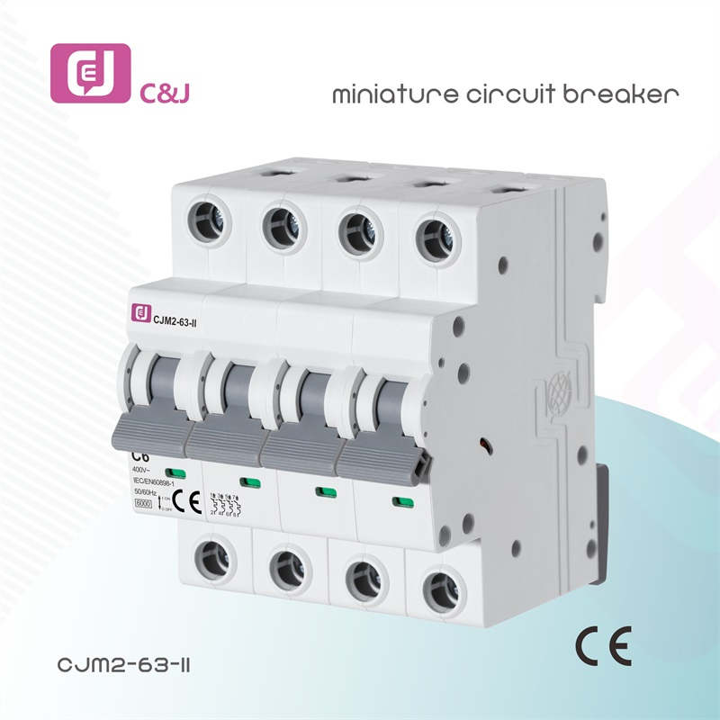 Fabricante da China Novo Design 1p 2p 3p 4p 230V400V 6ka Disjuntor Miniatura MCB
