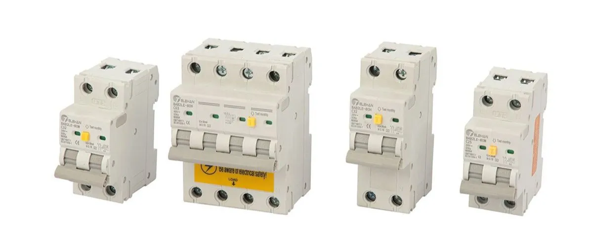 Bab2le-80 até 80A Disjuntor Diferencial Residual, Rcb, Disjuntor de Vazamento de Terra