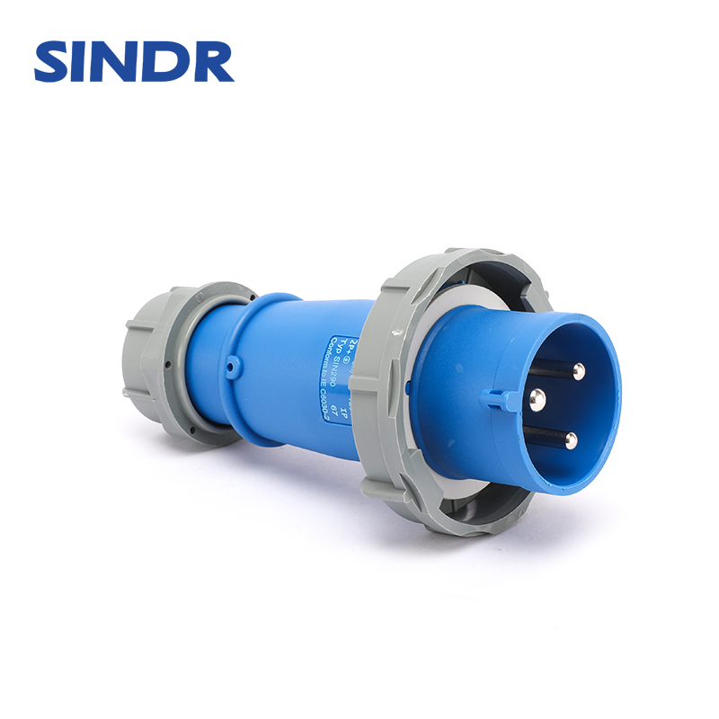 Tomada e Plugue Industrial IP 67 Novo Tipo de Tomada e Plugue