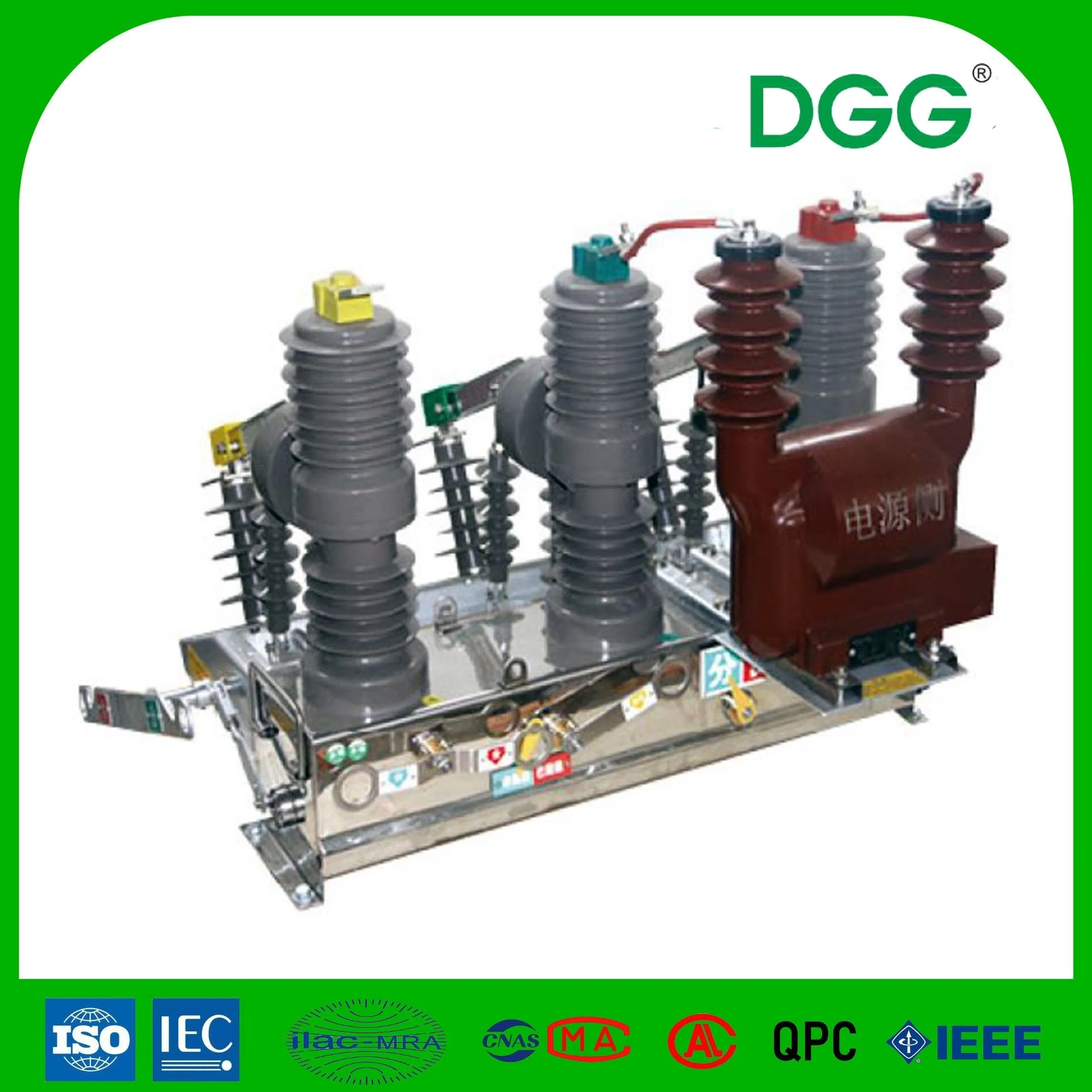 Zw32 Sf6 Tipo Inteligente Automático Recloser Elétrico Proteção de Segurança do Disjuntor a Vácuo