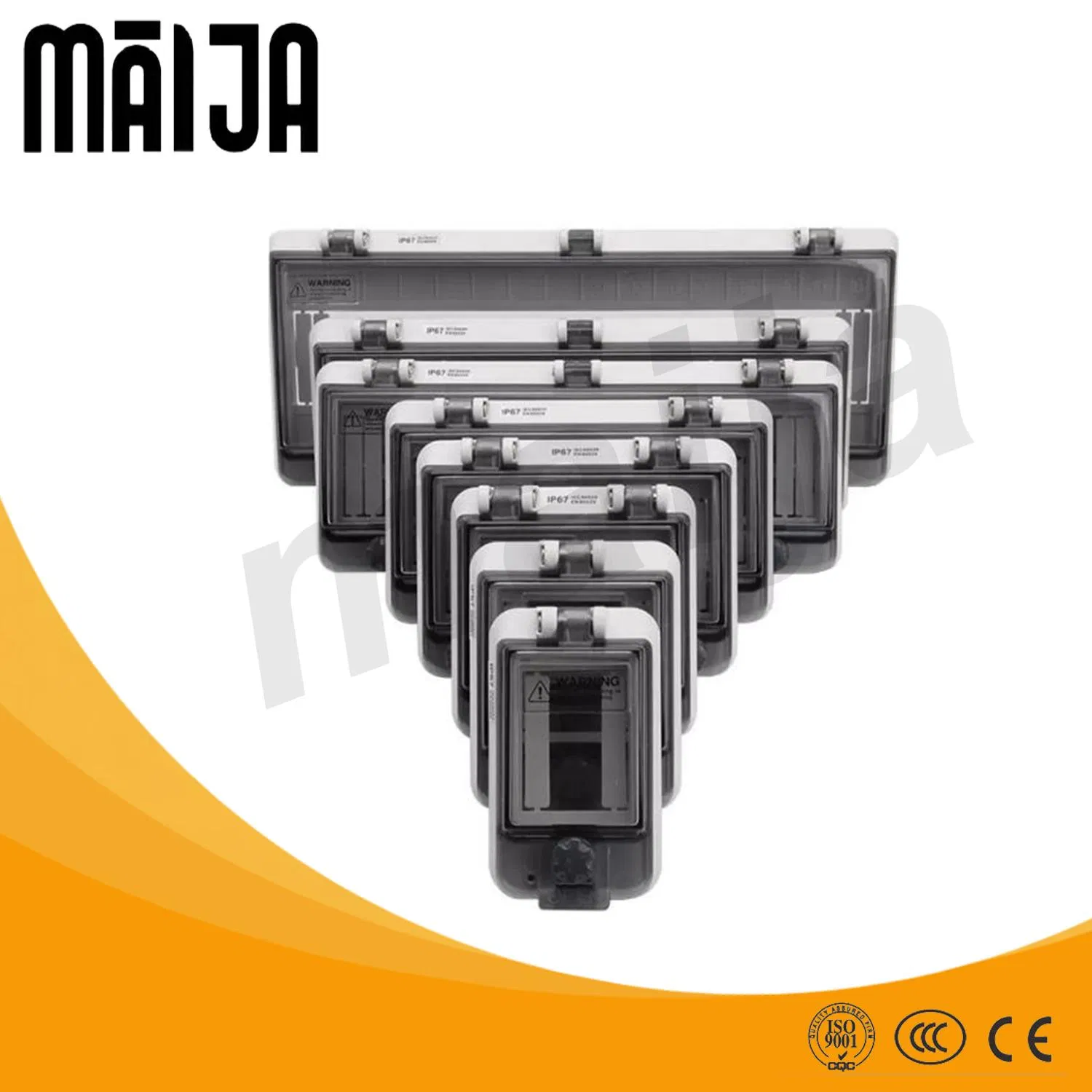 IP66 Interruptores de parede industriais à prova d'água multifuncionais 250V 13A 100A