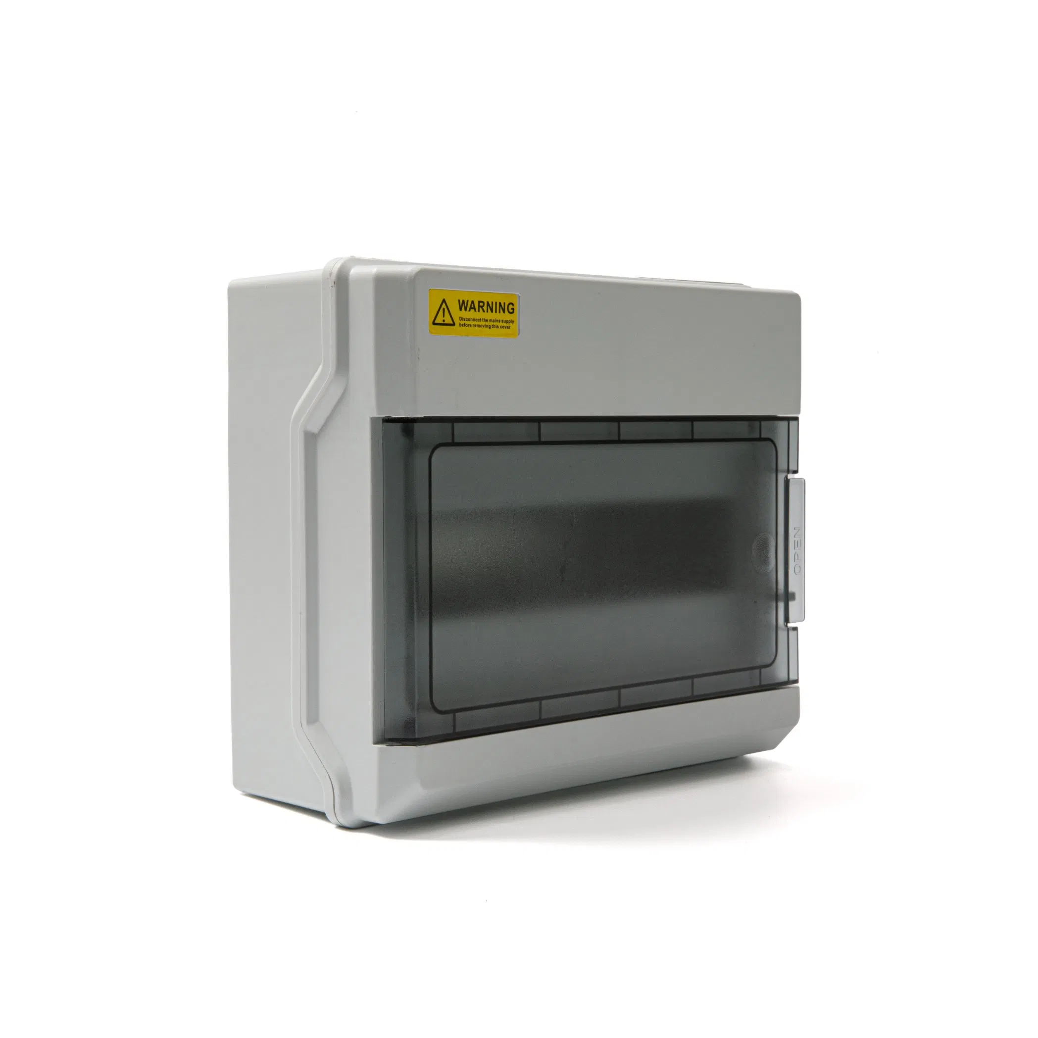 Caixa de Distribuição Elétrica à Prova d'Água de Material Plástico PC para Painel de Potência Interior Exterior MCB Junta IP65