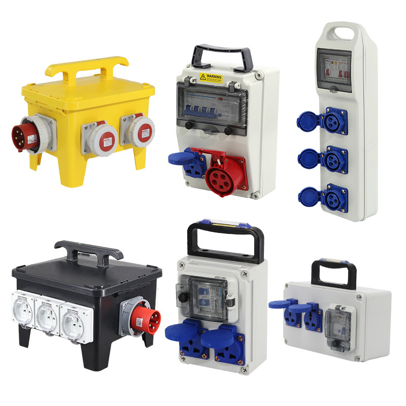 IEC60309 Padrão IP44 IP67 À Prova D'Água 16A 32A 63A 125A Fonte de Energia Elétrica Plugue e Tomada Industriais