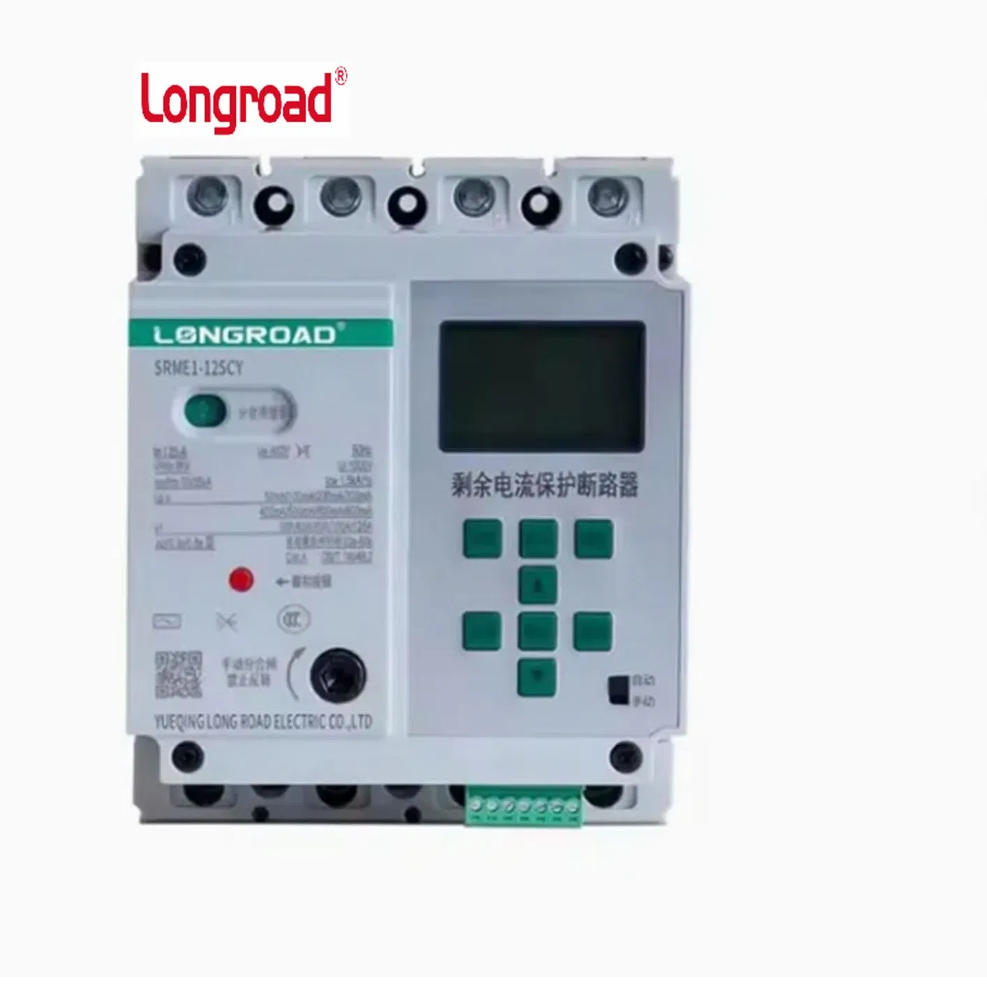 Disjuntor MCCB inteligente com RS485 proteção de medição de corrente residual de reabertura automática