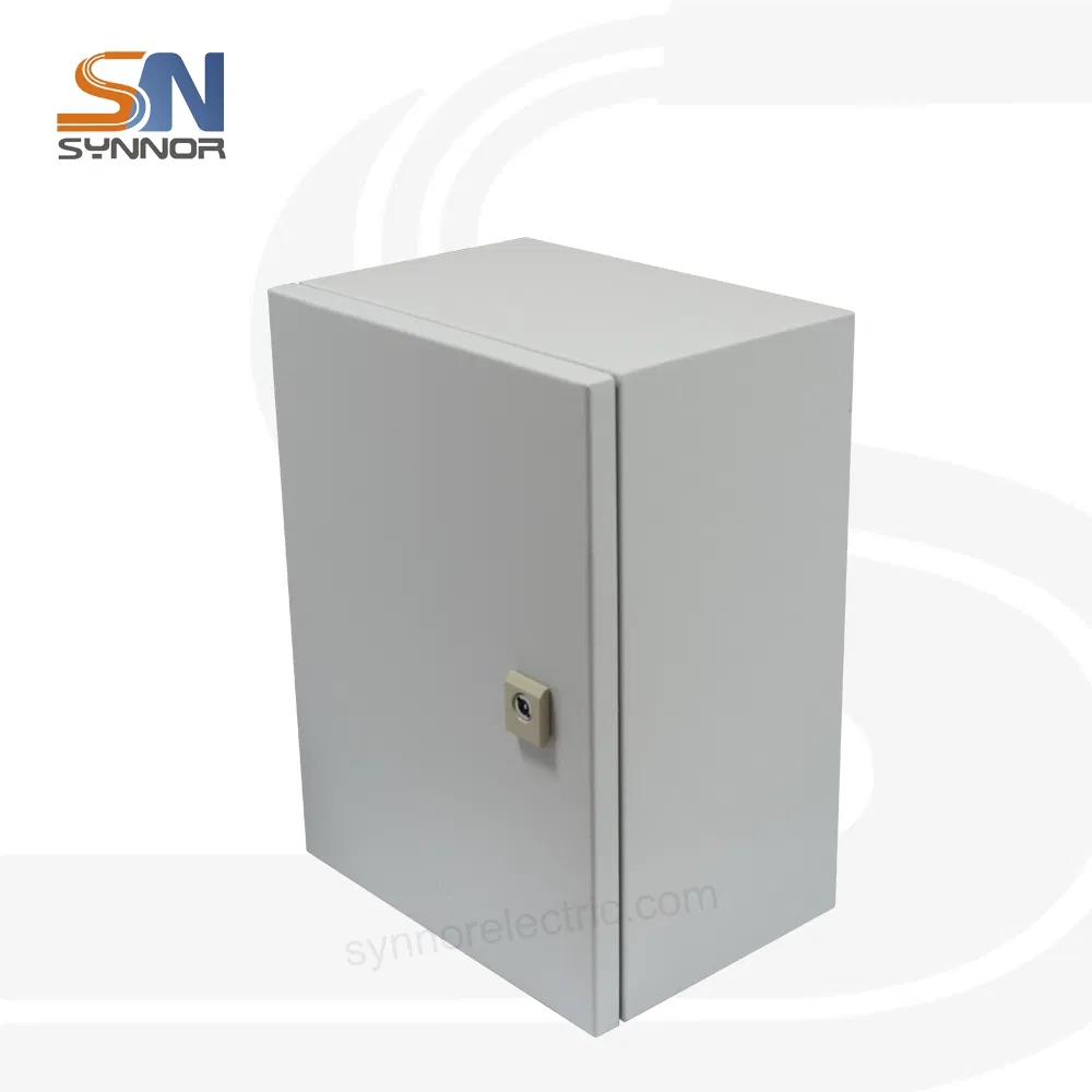 Caixa de Distribuição Metálica Elétrica Synnor de Alta Resistência com Revestimento Eletrostático em Pó