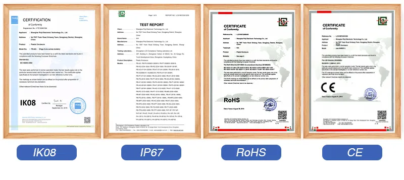 Certificados de Qualidade
