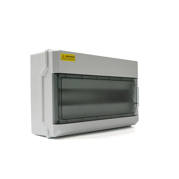 Caixa de Junção de Painel Solar à Prova d'Água e Resistente a UV 5-24 Caixa de Distribuição de Disjuntores de Plástico IP65