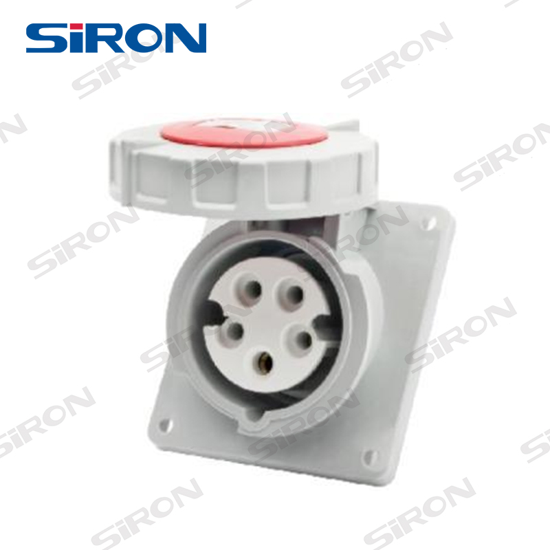 Siron H605 Novo IP67 3pin 4pin 5pin 16A Soquete Industrial de Montagem na Parede