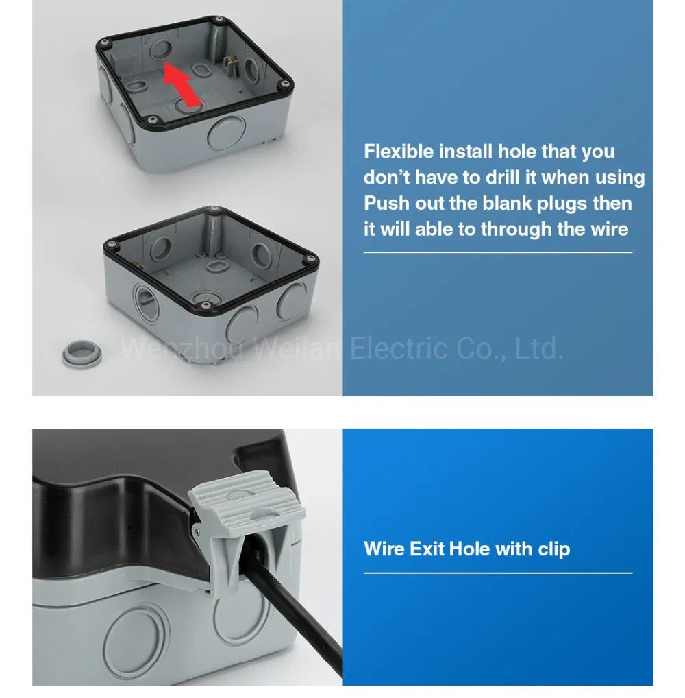 Tomada e Interruptor para Piscina