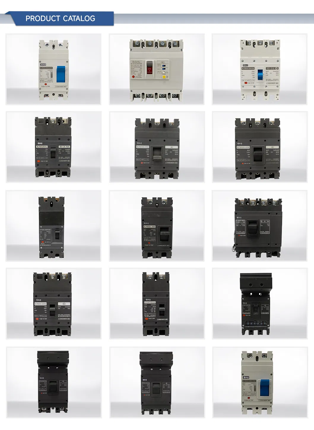 Disjuntor de Quadro de Ar Ajustável Inteligente para Eficiência Energética