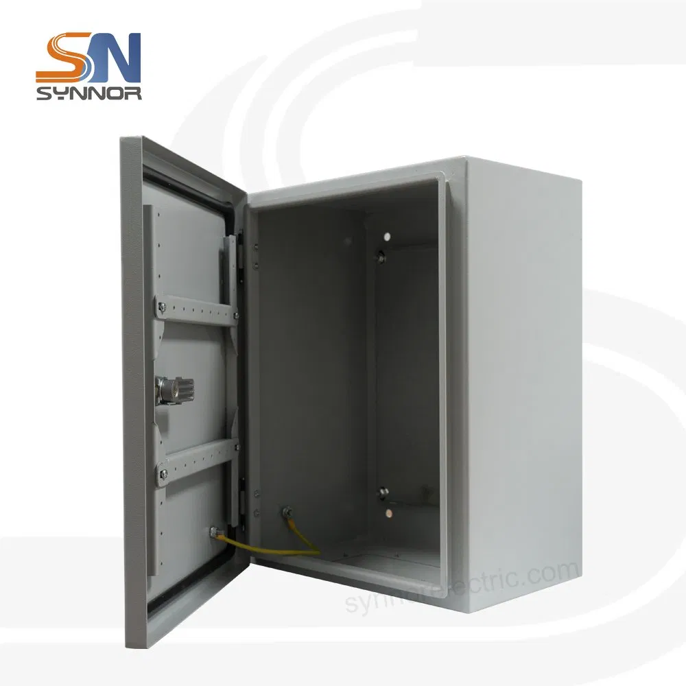 Caixa Elétrica de Aço Inoxidável Montada na Parede IP65 Caixa de Metal para Distribuição de Energia