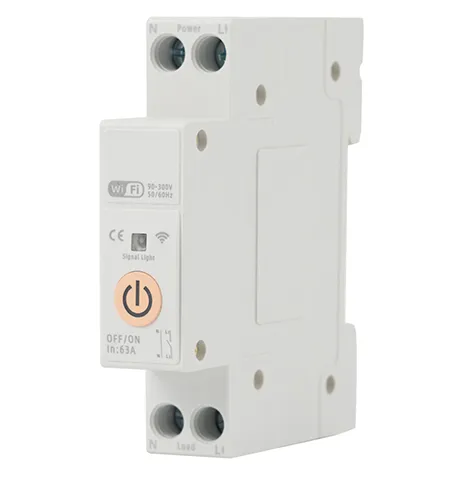 Interruptor de Relé Timer Inteligente WiFi com Proteção contra Vazamento de Tensão