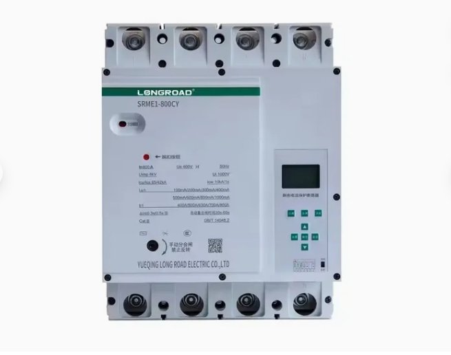 Disjuntor MCCB inteligente com RS485 proteção de medição de corrente residual de reabertura automática