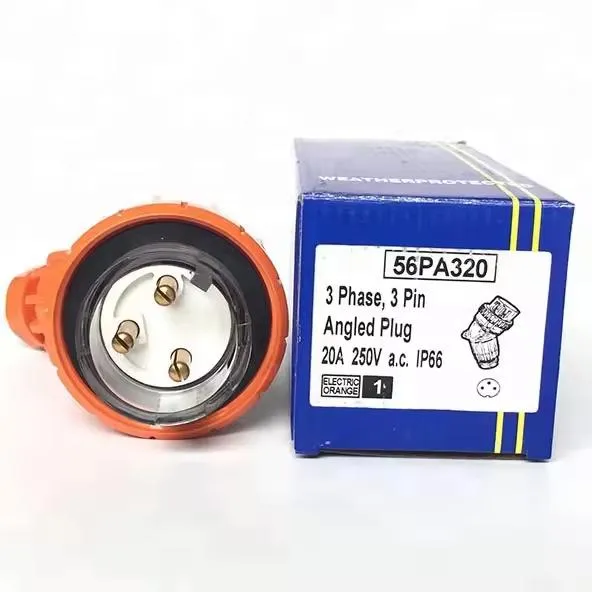 Padrão Australiano 56p320 IP66 Tomada de Plugue Industrial à Prova d'Água