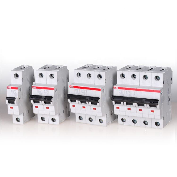 ABB Venda Quente Disjuntores Elétricos Inteligentes Sh201-C6 Disjuntor Miniatura MCB Disjuntores de Caixa Moldada