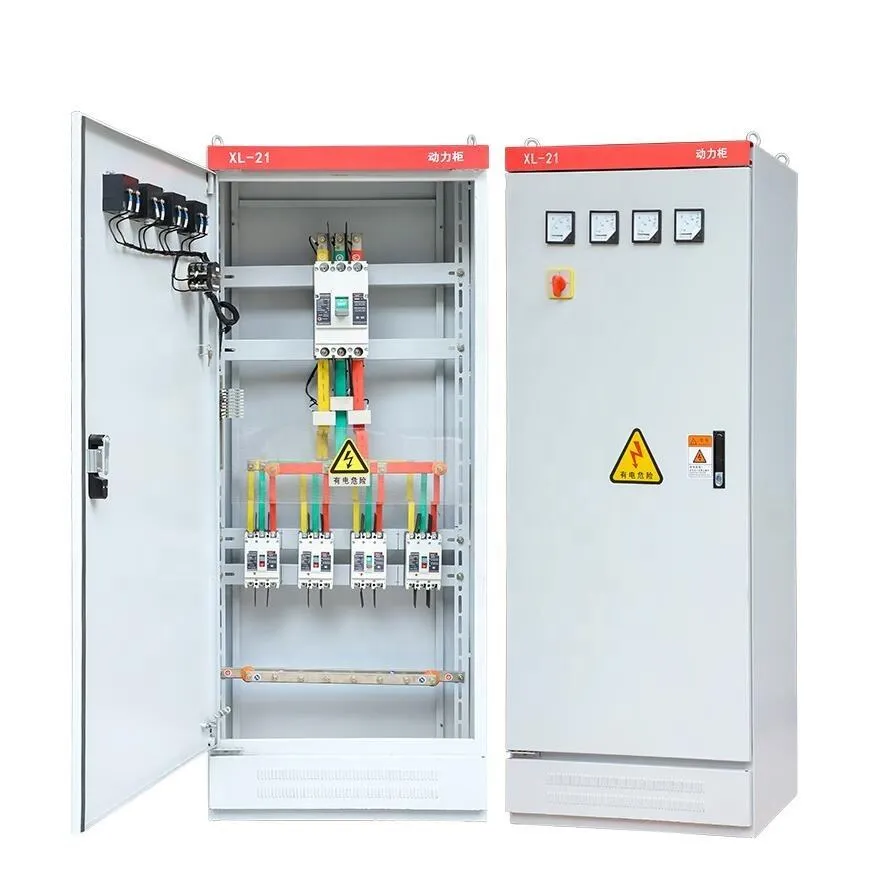 Painel de Controle Caixa de Distribuição de Energia