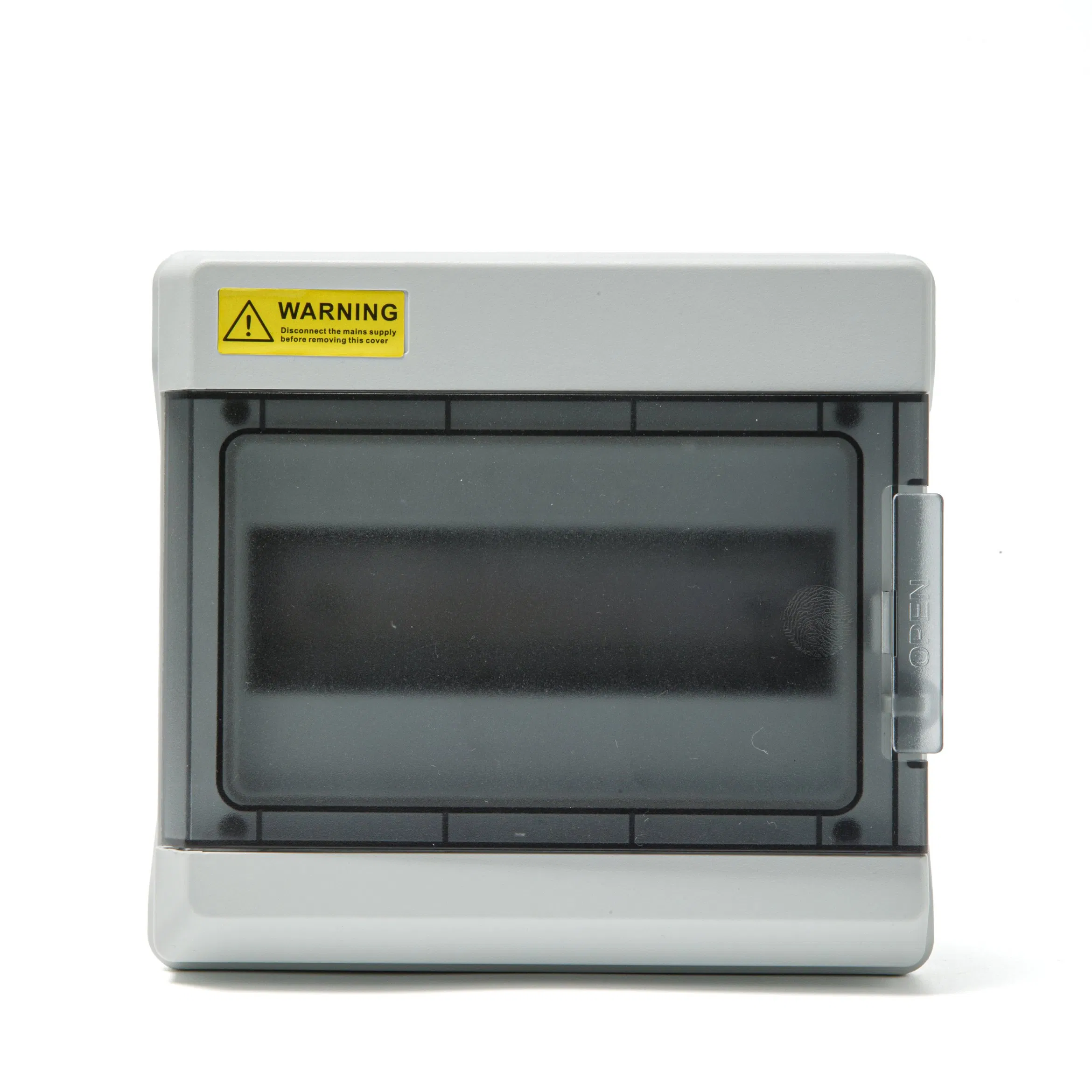 Caixa de Distribuição Elétrica à Prova d'Água de Material Plástico PC para Painel de Potência Interior Exterior MCB Junta IP65