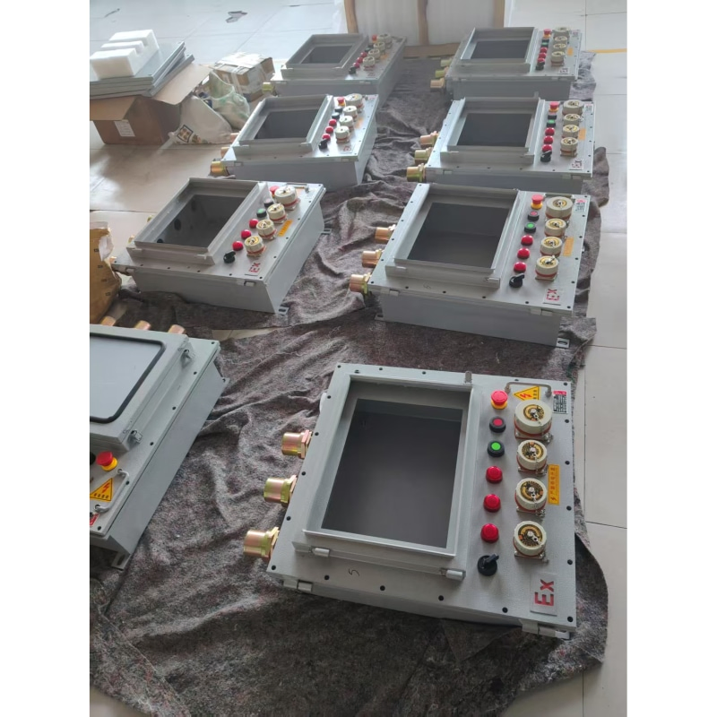 IP65 Caixa Elétrica de Metal Armário Industrial Painel de Controle Caixa de Distribuição de Energia Quadro de Distribuição