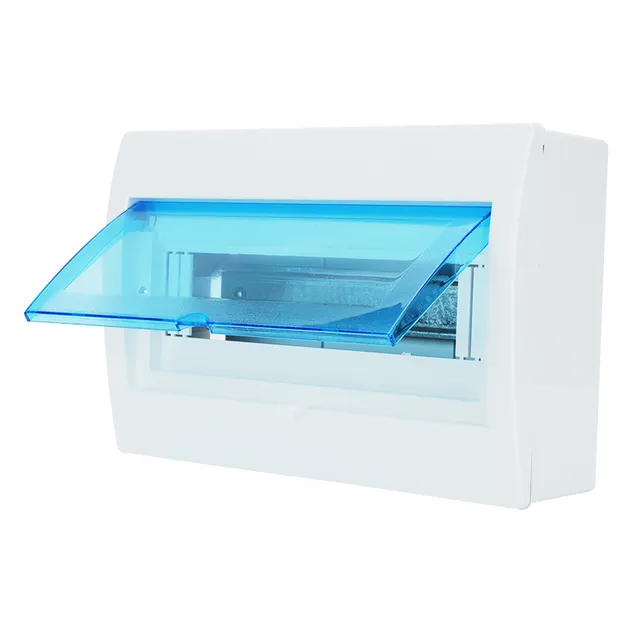 Caixa de Junção de Painel Solar à Prova d'Água e Resistente a UV 5-24 Caixa de Distribuição de Disjuntores de Plástico IP65