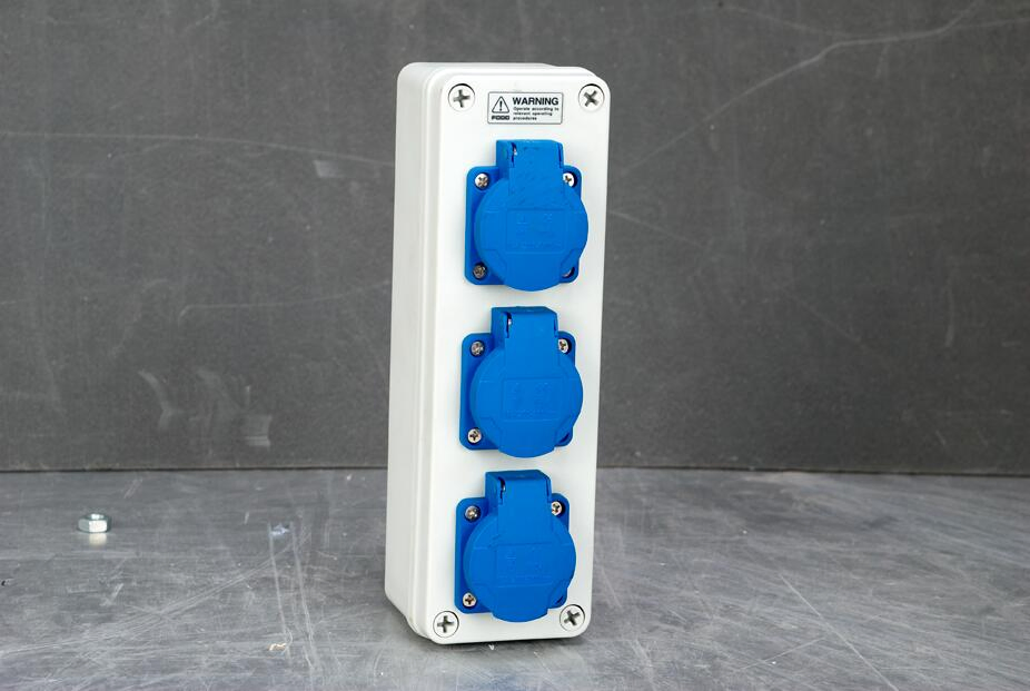 Caixa de Tomada Combinada à Prova d'Água Personalizada 3p+E 32A 380V