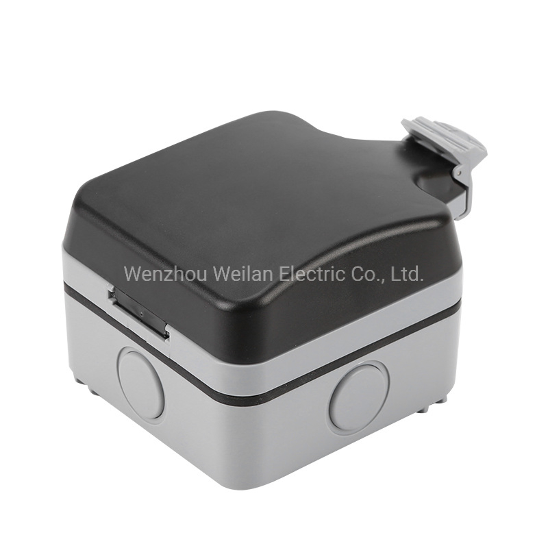 IP67 Tomada e Interruptor à Prova de Tempo para Exterior / Tomada à Prova de Tempo com Carregamento Universal e USB