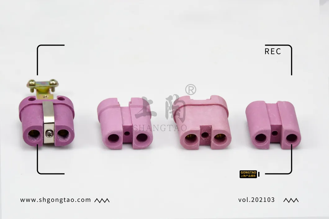 230V Plugue Industrial Cerâmico de Alumínio para Alta Temperatura Plugue e Soquete de Alta Potência