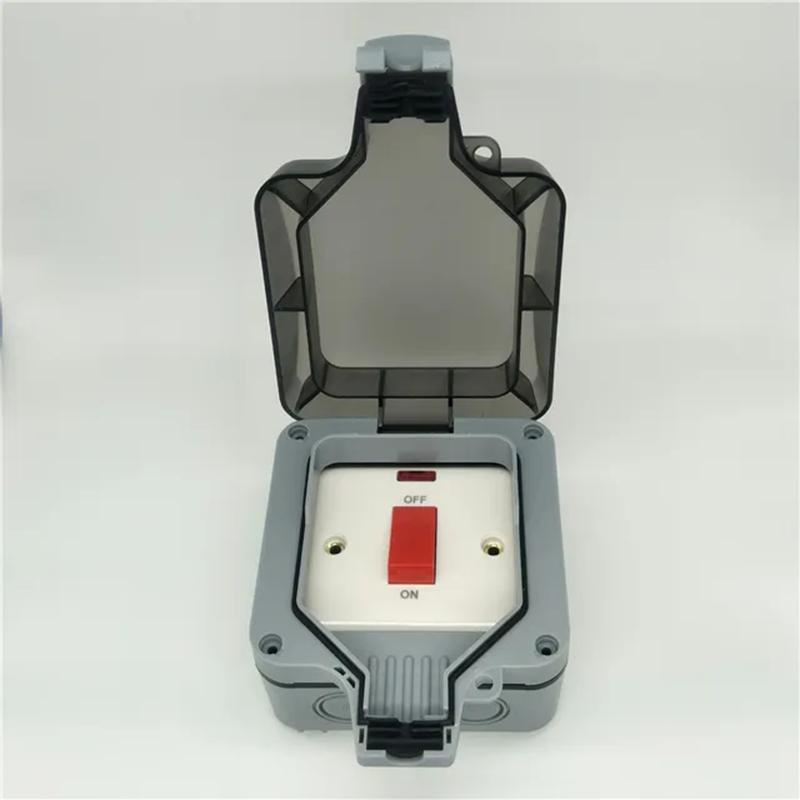 IP66 Caixa Industrial à Prova d'Água Tomada com Interruptor Tomada à Prova de Intempéries
