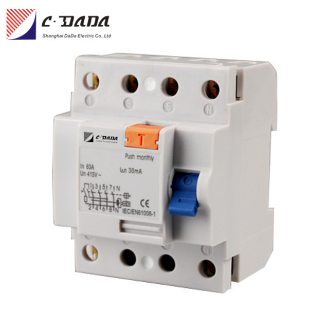 Dal7-63 6ka DR 2p Disjuntor Residual