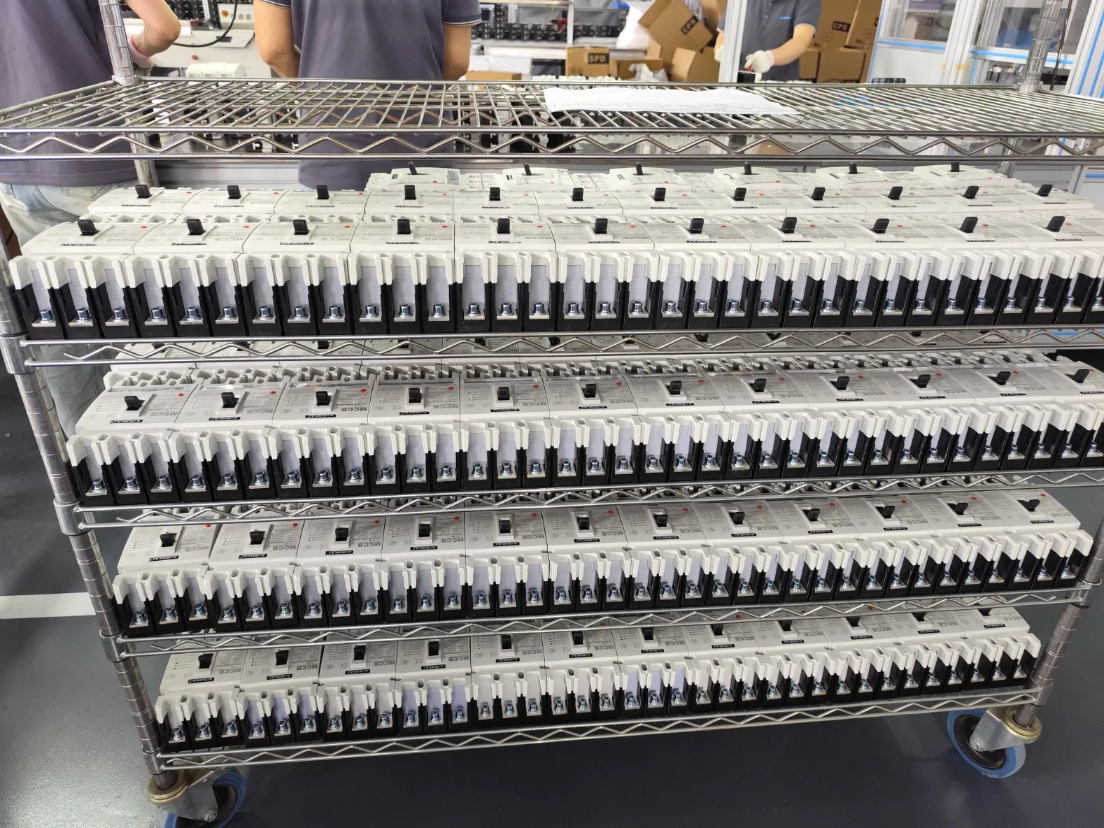 4 Polo 300A Disjuntor de Caixa Moldada Termomagnético Certificado CE