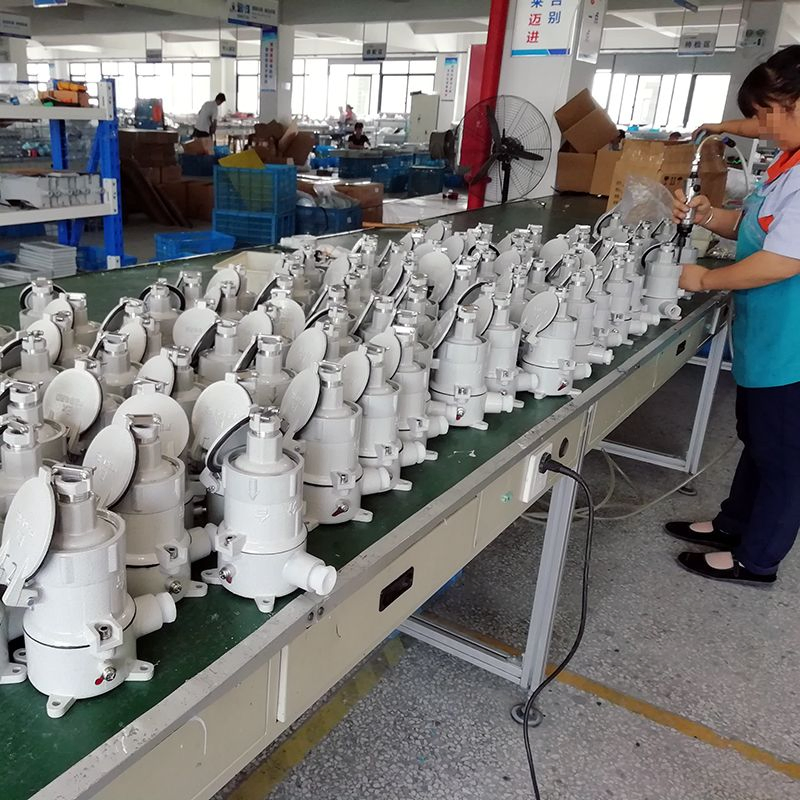 Fabricante 16A 32A 4pin Plugues e Tomadas Elétricas Industriais à Prova de Explosão