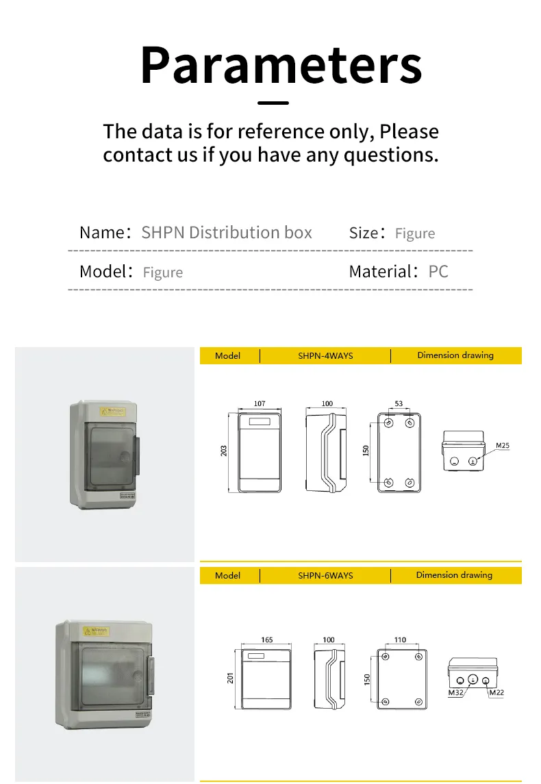 Desenho Técnico de Caixa de Distribuição 1