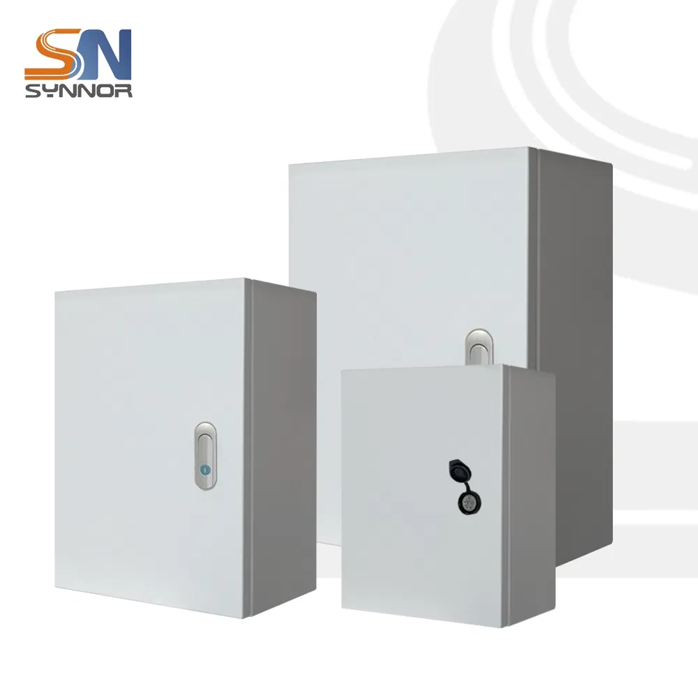 IP65 Caixa de Distribuição de Baixa Tensão ao Ar Livre Painel de Controle Enclosure Metálica Elétrica Caixa de Aço Inoxidável