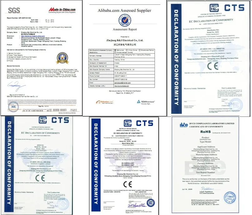 Certificado de Qualidade do Painel Elétrico 1