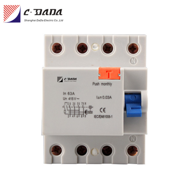 Dal7-63 6ka DR 2p Disjuntor Residual