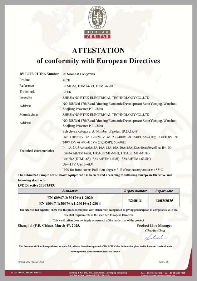 Certificação CE