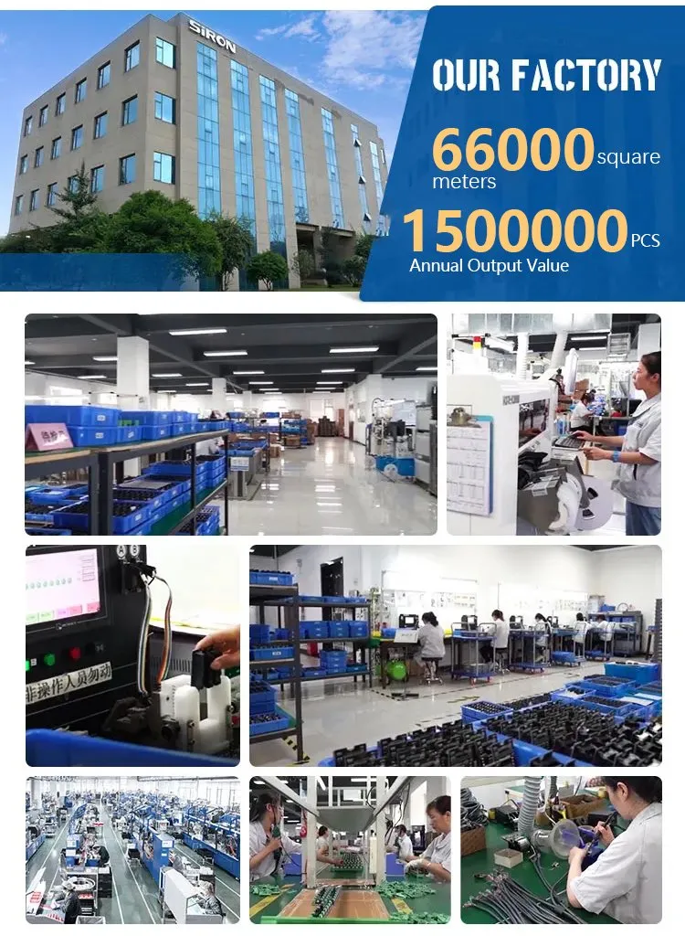 Siron H605 Novo IP67 3pin 4pin 5pin 16A Soquete Industrial de Montagem na Parede