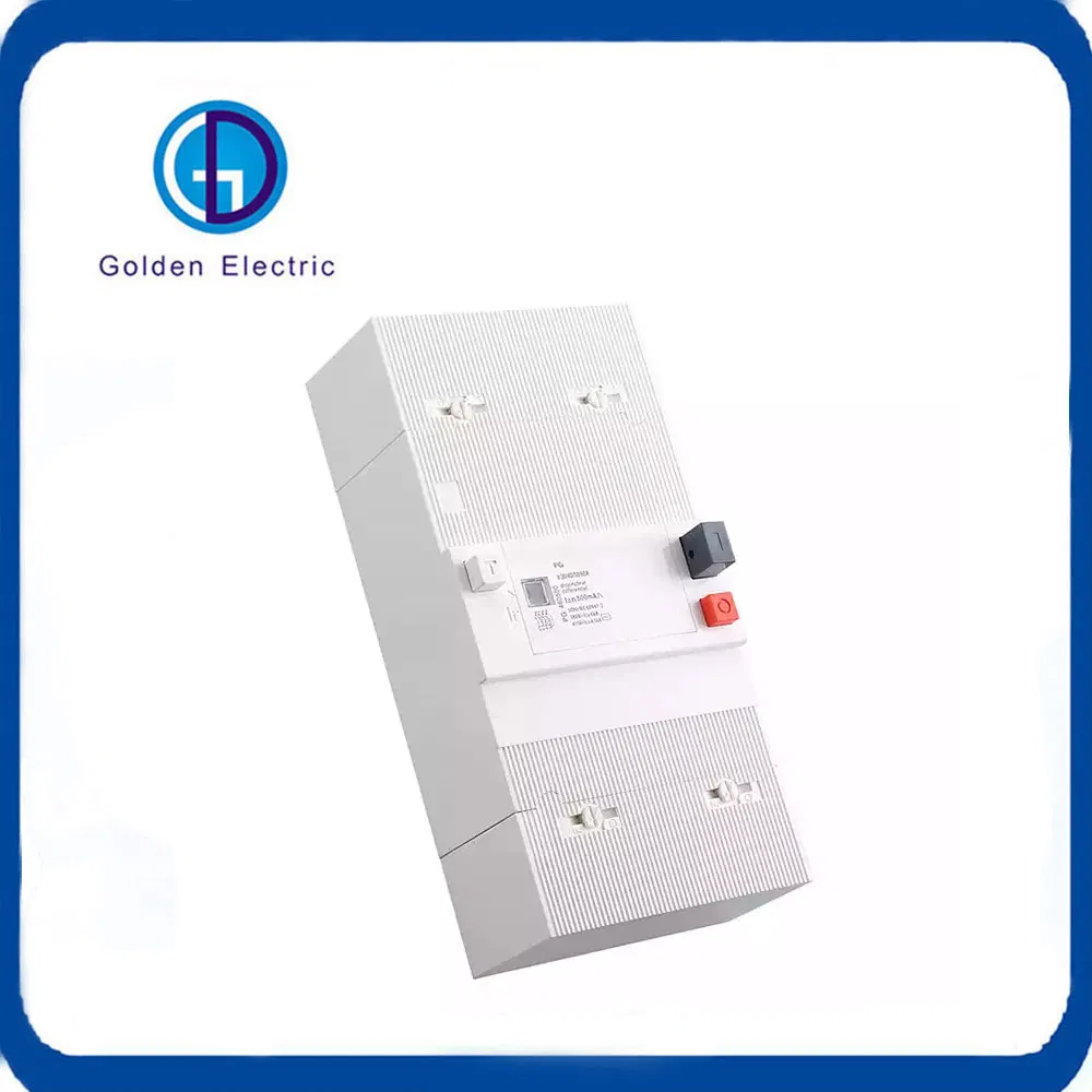 Disjuntor de Vazamento Série Pg Moldado 2p 4p 230V 400V 5-60A Disjuntor de Corrente Residual Ajustável ELCB