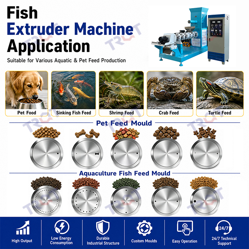 Factory Price CE Certified Industrial Dry Dog Food Extruder Machine Kibble Pet Food Making Machine For Sale