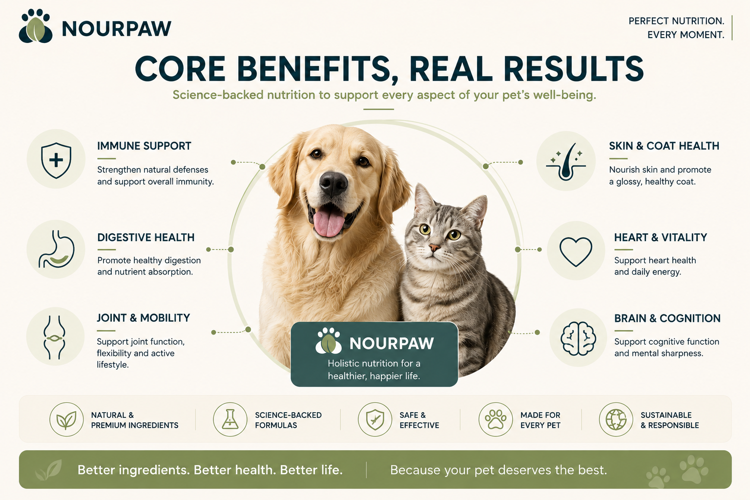 NOURPAW Indoor Formula Soft Chews for Indoor Cats Hairball Control Weight Management Taurine OEM ODM