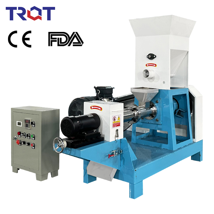 Stainless Steel High 150KG/H Capacity Multi-Voltage Pet Food Processing Machine New Dry Dog Food Extruder Animal Food